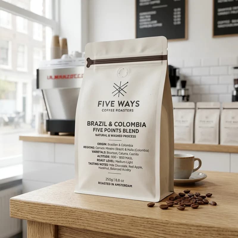 Brazil & Colombia - Five Points Blend - Natural & Washed