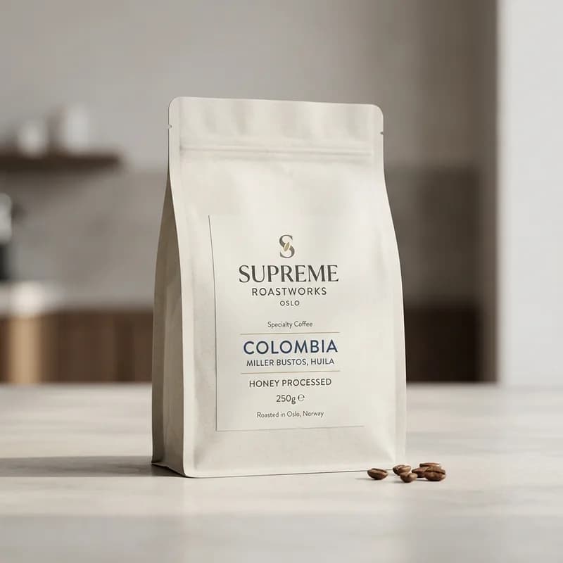 Colombia, Miller Bustos, Huila, honey processed, 250g