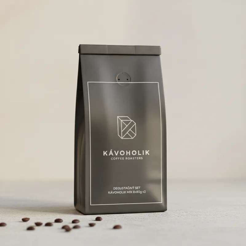 Degustačný set KÁVOHOLIK MIX 8x80g v2