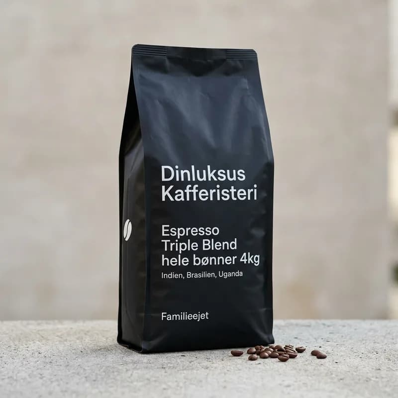 Espresso Triple Blend hele bønner 4kg