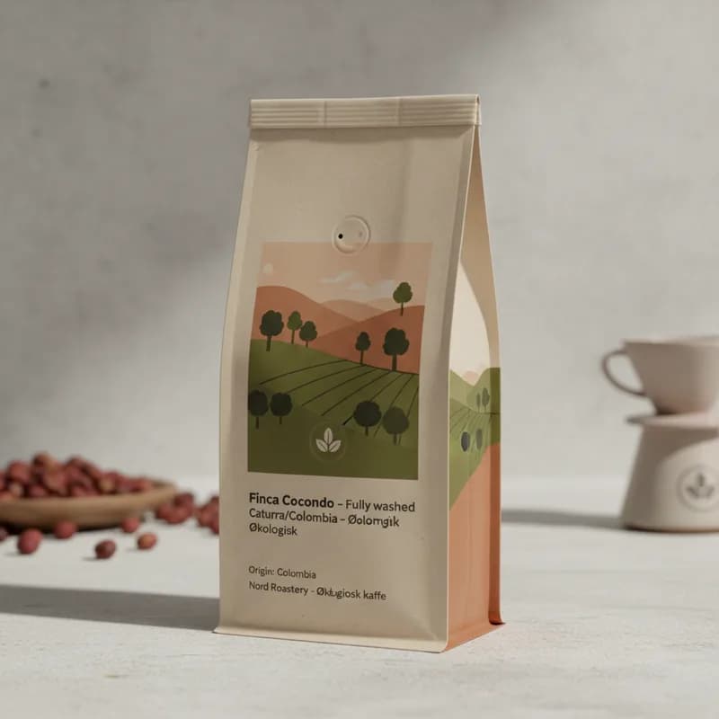 Finca Cocondo – Fully washed Caturra/Colombia – Økologisk