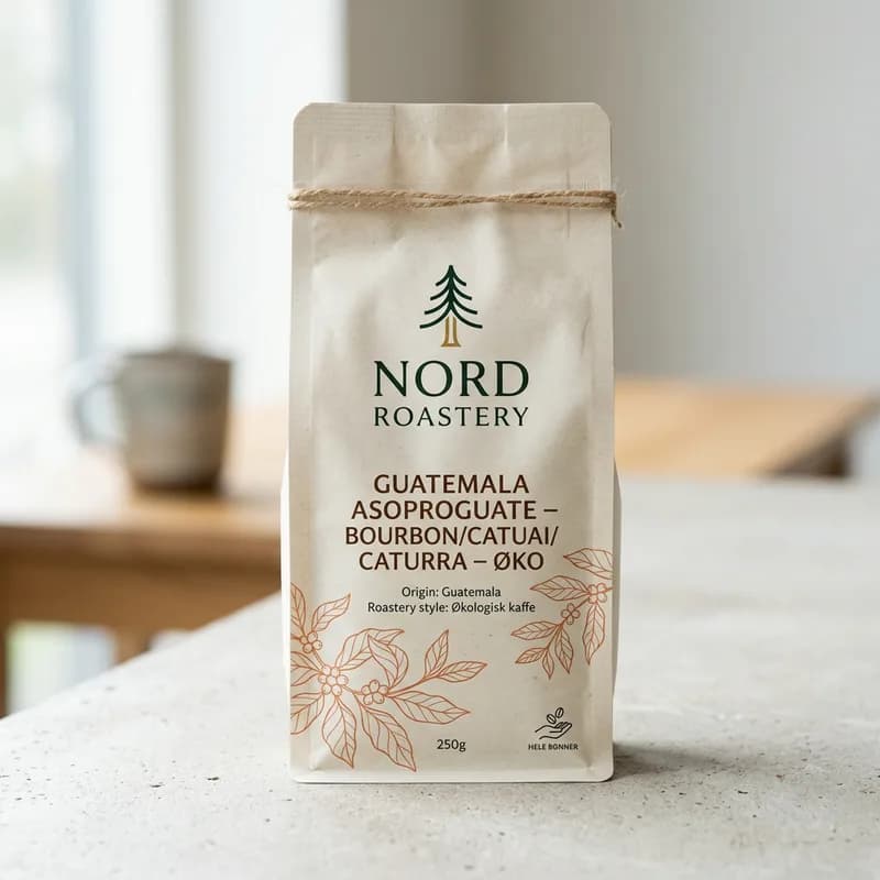 Guatemala Asoproguate – Bourbon/Catuai/Caturra – Øko