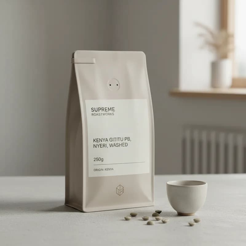 Kenya Gititu PB, Nyeri, washed 250g