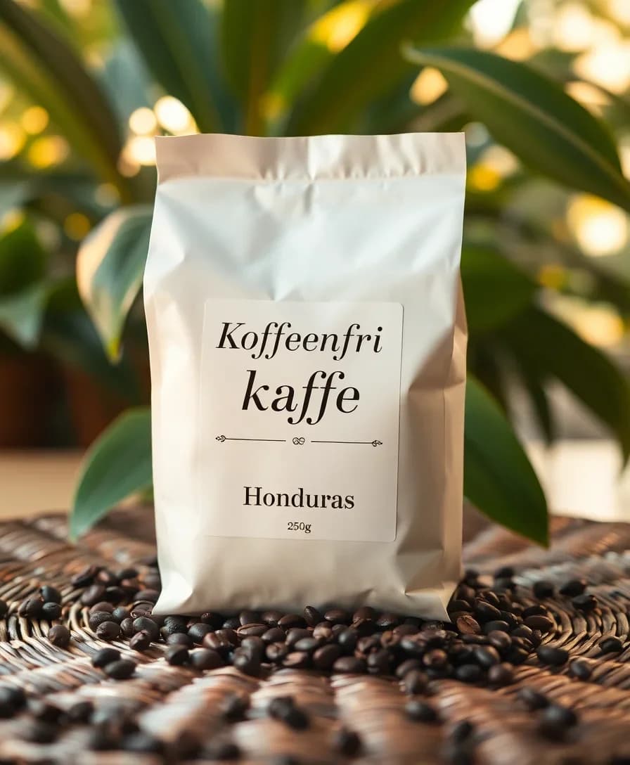 Koffeinfri kaffe – 250g – hele bønner