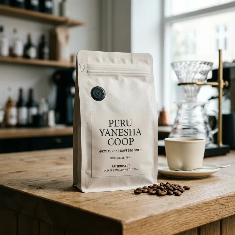 Peru Yanesha Coop, økologiske kaffebønner