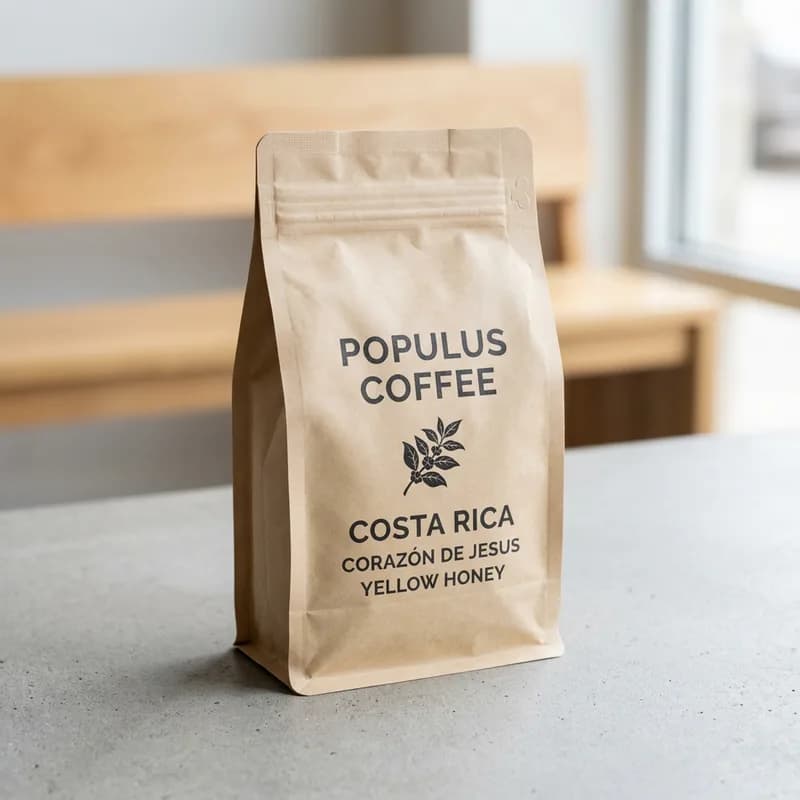 Costa Rica - Corazón de Jesus - Yellow Honey