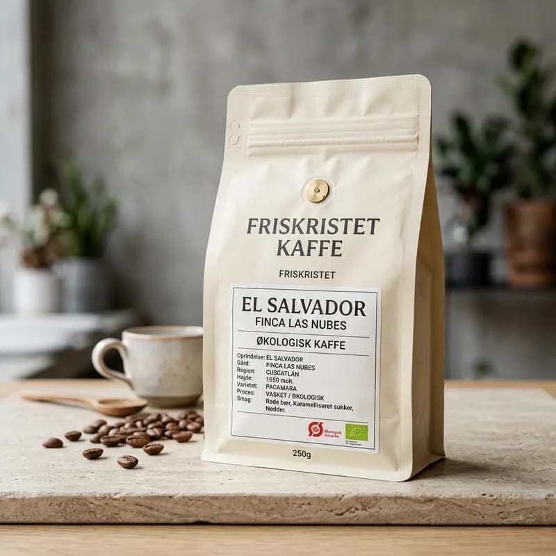 El Salvador, Finca Las Nubes, økologisk kaffe