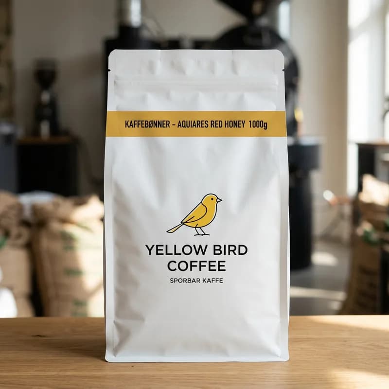Kaffebønner - Aquiares Red Honey 1000g