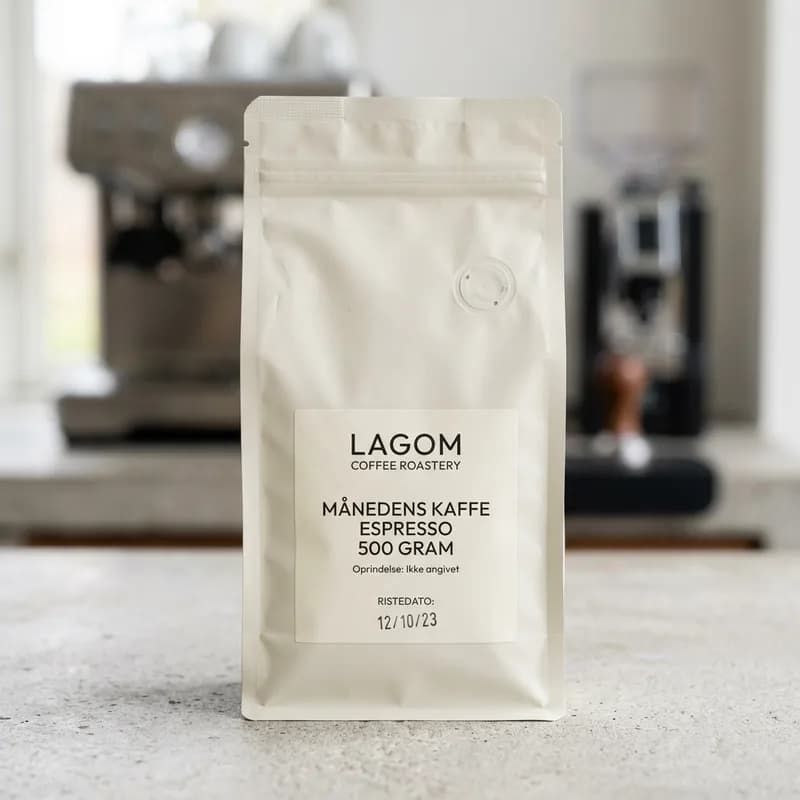 MÅNEDENS KAFFE ESPRESSO 500 GRAM
