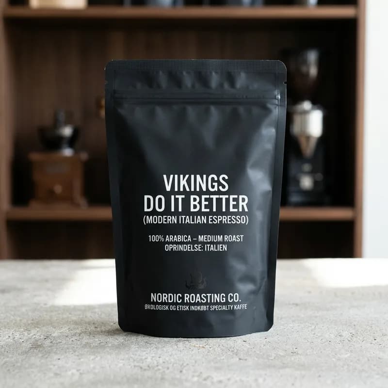 Vikings Do It Better (Modern Italian Espresso) 100% Arabica – Medium Roast