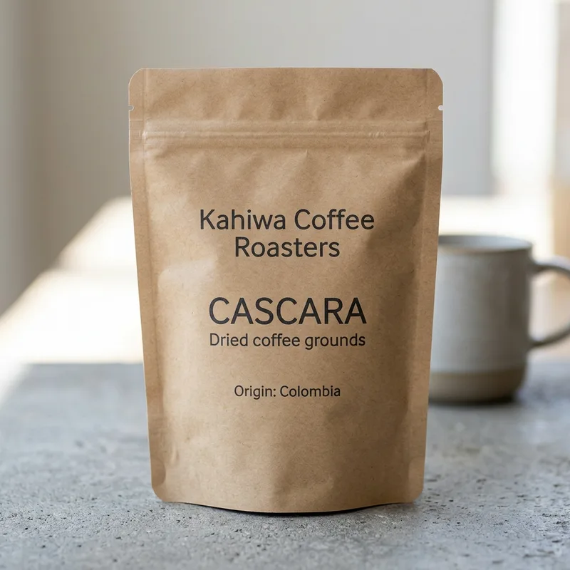 CASCARA - Dried coffee grounds