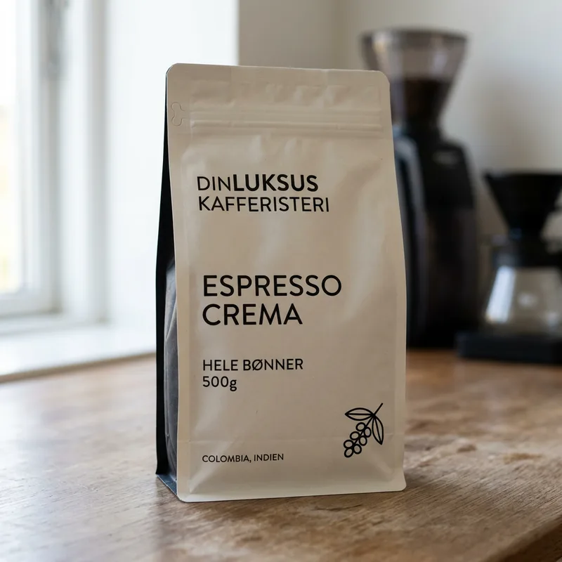Espresso Crema hele bønner 500g