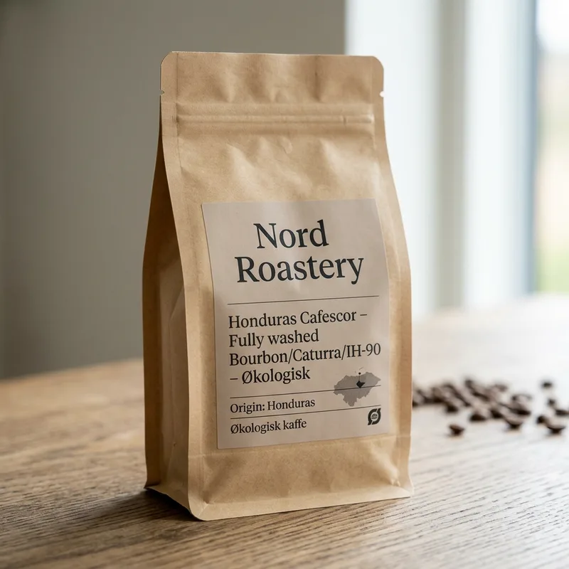 Honduras Cafescor – Fully washed Bourbon/Caturra/IH-90 – Økologisk