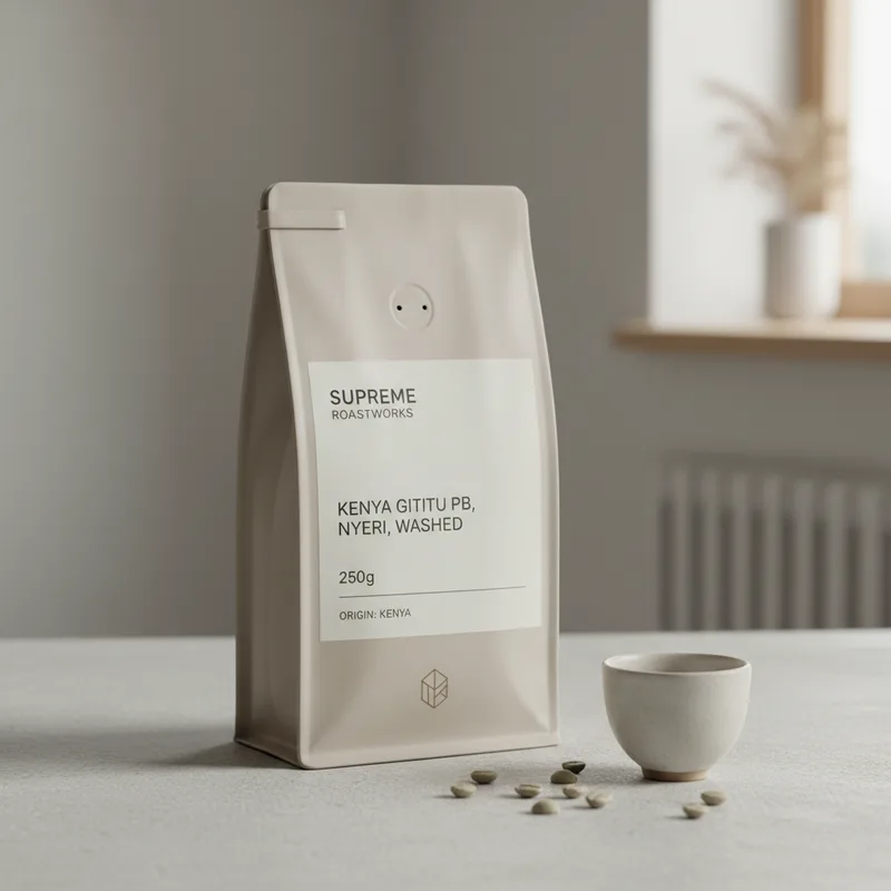 Kenya Gititu PB, Nyeri, washed 250g