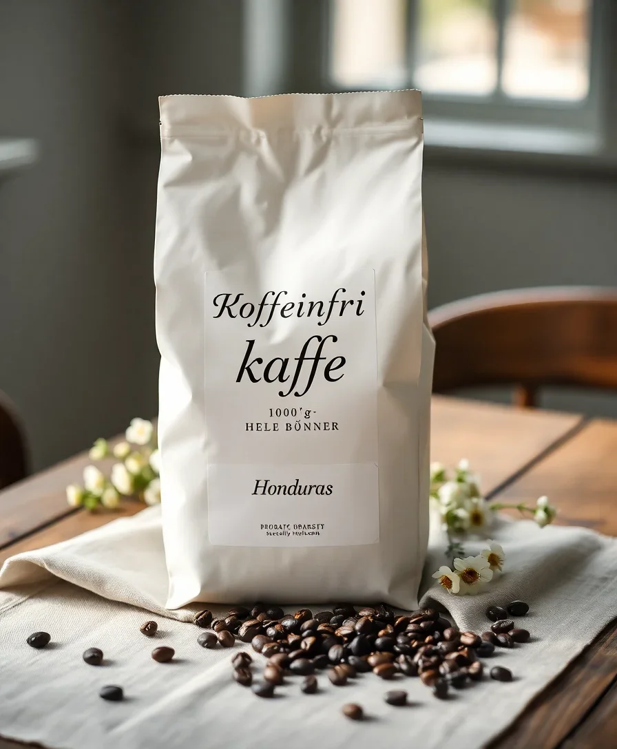 Koffeinfri kaffe – 1000g – hele bønner