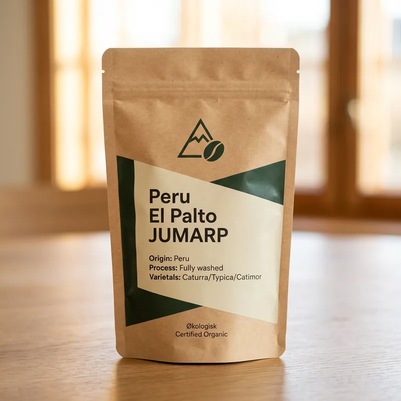 Peru El Palto JUMARP – Fully washed Caturra/Typica/Catimor – Økologisk