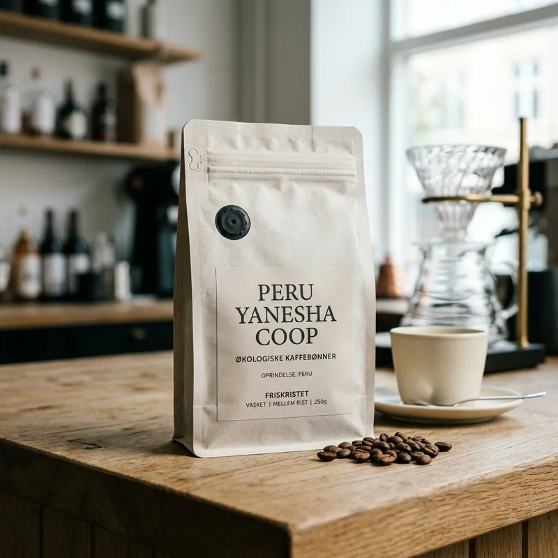 Peru Yanesha Coop, økologiske kaffebønner